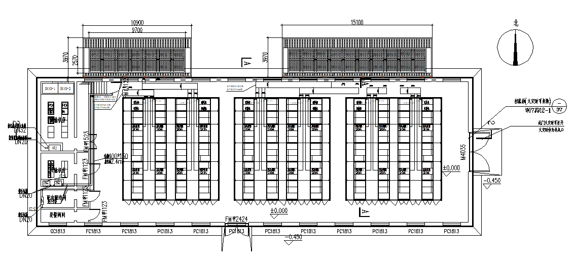 4號(hào)倉(cāng)庫(kù)室外機(jī)34臺(tái)