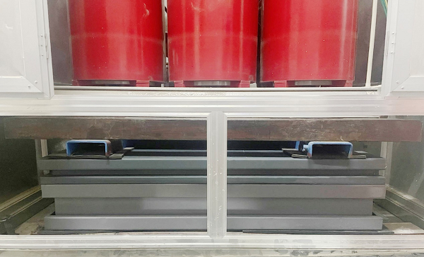 圖1 減振臺(tái)安裝圖